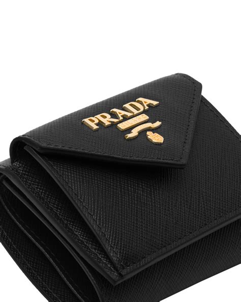 prada men's saffiano leather wallet|Prada small saffiano leather wallet.